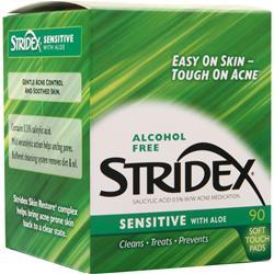 STRIDEX　STRIDEX アルコールフリー マキシマム センシティブ with アロエ　90ソフトタッチパッド