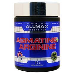 Allmax Nutrition　アグマチン ＋ アルギニン　1.59 oz
