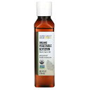 Aura Cacia　オーガニック　スキンケア　植物性のグリセリン　4液量オンス (118 ml)