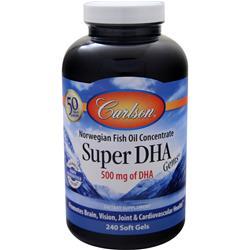 CARLSON社　Super DHA Gems（スーパーDHAジェム）　500mg　ソフトジェル180粒