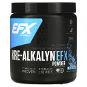 EFX Sports　Kre-Alkalyn（クレアルカリン）EFXパウダー　ブルーフロスト　220g（7.76オンス）