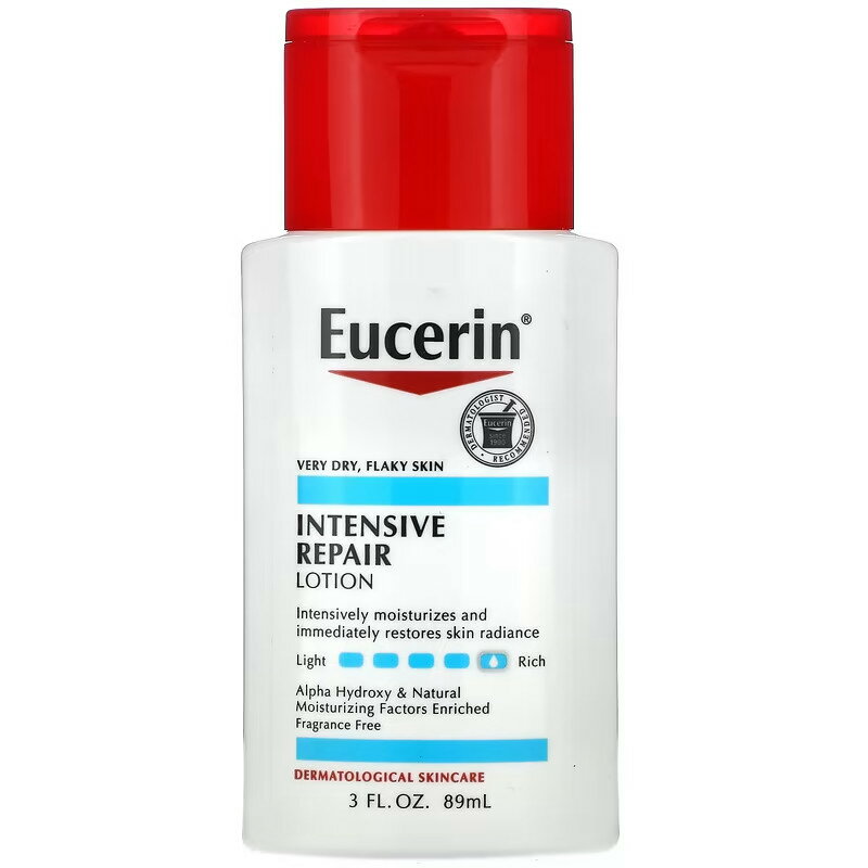 Eucerin　インテンシブリペアローション、89ml（3液量オンス）