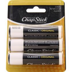 Chapstick クラッシックリップバーム オリジナル -- 3本パック（各0.15 oz）
