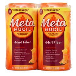 Metamucil　メタムシル オレンジ (2 Pack) 　6.8 lbs