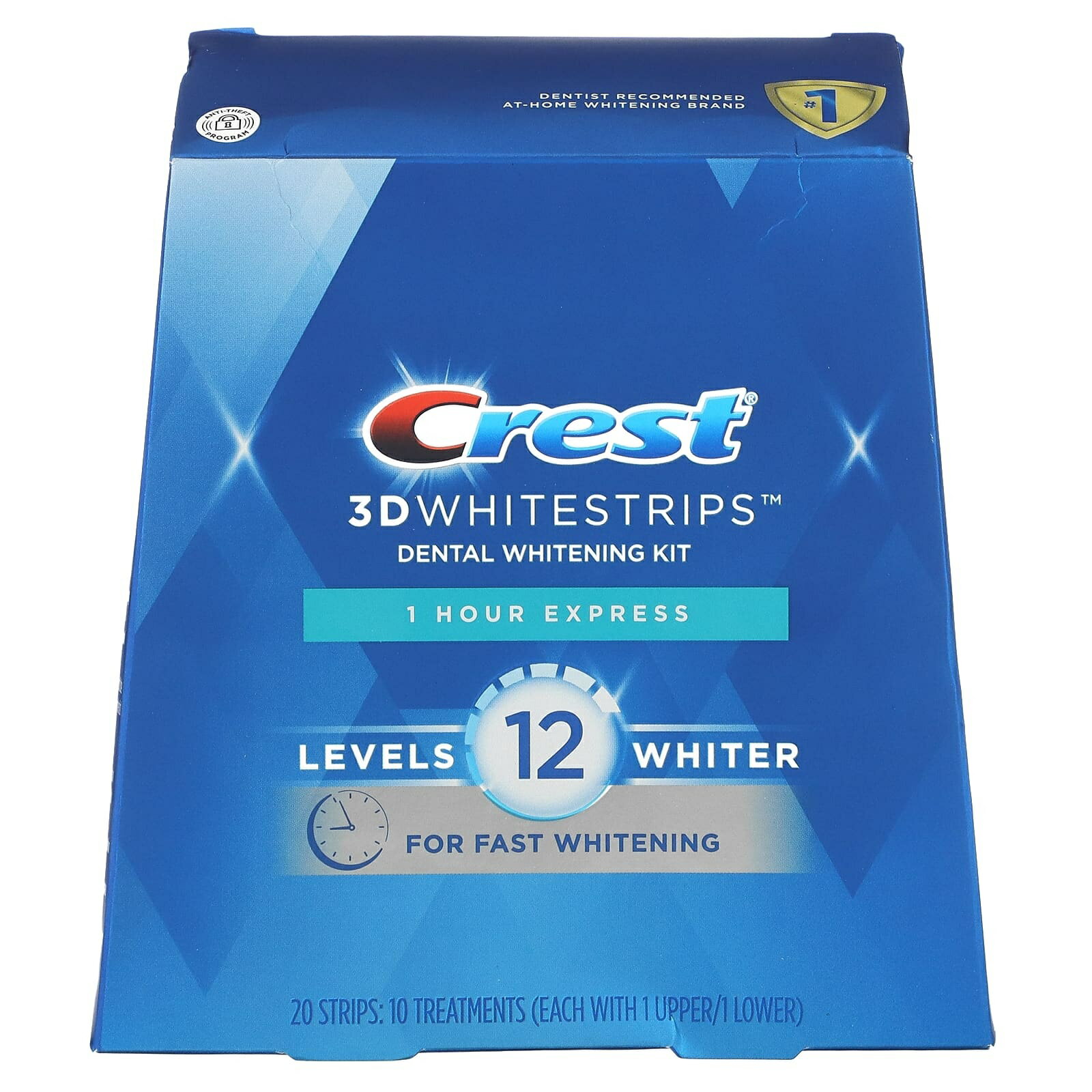 Crest3DWhitestrips3Dۥ磻ȥȥåץˡDental Whitening Kit1 Hour Express...