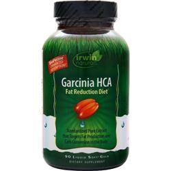 Irwin Naturals Garcinia ガルシニア HCA Fat Reduction Diet 液体ソフトジェル90粒