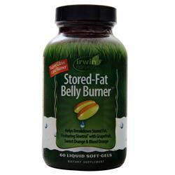 Irwin Naturals Stored-Fat Belly Burner（ストアドファット ベリーバーナー） 液体ソフトジェル60粒