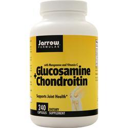 ■ご使用の目安　Take 4 capsules per day, or as directed by your qualified health consultant.■英語商品名　Glucosamine + Chondroitin Combination 240 caps■メーカー名　JARROW社■内容量　240カプセル■成分内容（4カプセル中)Vitamin C 60mg 100　Manganese 1mg 50　Glucosamine Sulfate-2KCI 2000mg　Yielding:　Glucosamine Sulfate 1500mg　Potassium Chloride 500mg　Chondroitin Sulfate Sodium 1200mg　Yielding:　Chondroitin Sulfate 1200mg　Other ingredients: cellulose、magnesium stearate (vegetable source)and silicon dioxide. Capsule consists of gelatin.　Contains: Shellfish (shrimp shell).　No wheat、no gluten、no soybeans、no dairy、no egg、no fish、no peanuts/tree nuts.　DO NOT use if allergic to shellfish. If you have a medical condition, are pregnant, lactating, or trying to conceive, are under the age of 18, or are taking medications, consult your health care practitioner before using this product.　 1) 広告文責　池田昭広　050-3593-7343 2) メーカー名　JARROW 3) 原産国　アメリカ合衆国 74) 商品区分　健康食品　