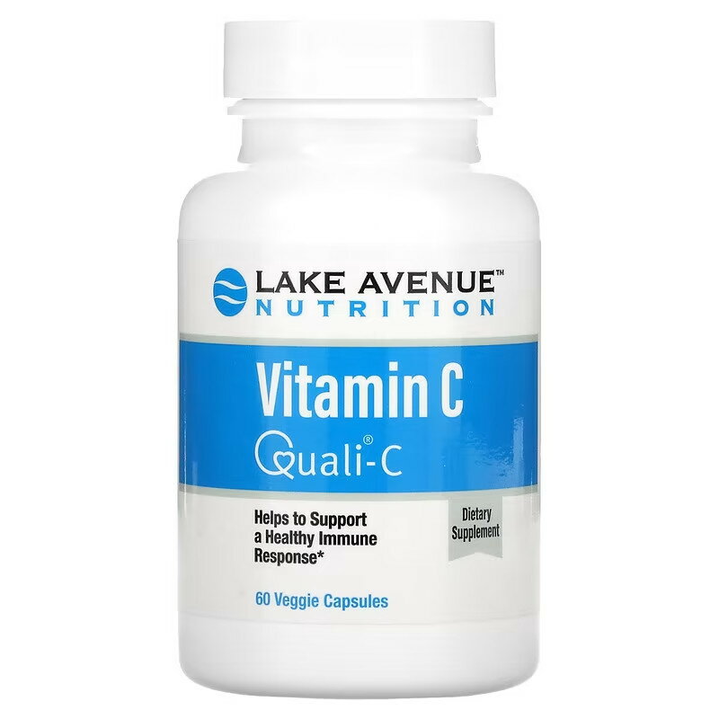 Lake Avenue Nutrition ビタミンC Quali-C（クオリC） 1,000mg ベジカプセル60粒