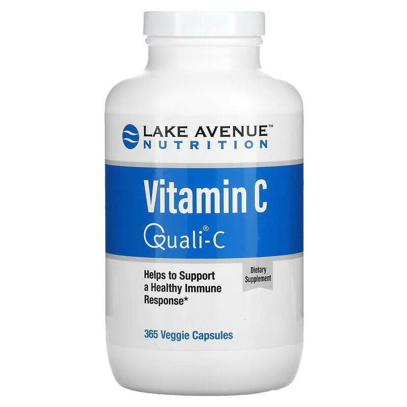 Lake Avenue Nutrition ビタミンC Quali-C（クオリC） 1,000mg ベジカプセル365粒