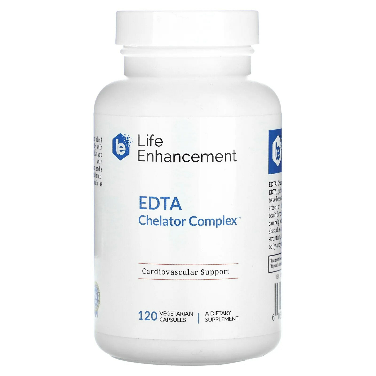 Life Enhancement　EDTA Chelator Complex（EDTAキレートコンプレックス）　120ベジカプセル