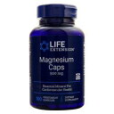 LIFE EXTENSION社　マグネシウムカプセル、500mg、ベジカプセル100粒