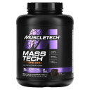 MuscleTech,　MASS-TECH（マステック）エクストリーム2000　トリプルチョコレートブラウニー　2.72kg（6ポンド）