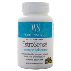 NATURAL FACTORS社　WomenSense EstroSense ホルモンバランス 植物性カプセル60錠