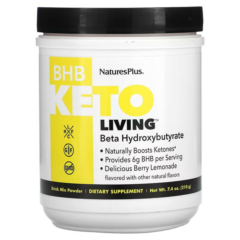 NaturesPlus@BHB Keto LivingiPgrOjAx[l[hA210gi7.4IXj