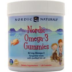 ■ご使用の目安　For 2 years and over, 2 gummies daily with food, or as directed by your health care professional or pharmacist. Please ensure child chews each gummy thoroughly.■英語商品名　Nordic Omega-3 Gummies Tangerine 120 gummy■メーカー名　NORDIC NATURALS社■内容量　120グミ■商品総重量　425.3g■成分内容（2グミ中)Calories 20　Calories from fat 0　Total Fat 0g 0　Saturated Fat 0g 0　Cholesterol 0mg 0　Sodium 10mg ＜1　Total Carbohydrate 4.0g 1　Sugars 3.0g　Total Omega-3s 82mg　Total EPA and DHA (Eicosapentaenoic Acid and Docosahexaenoic Acid) 68mg　Other Ingredients: Organic tapioca syrup、organic evaporated cane juice、fish oil (from anchovies and sardines)、porcine gelatin、pectin、citric acid、natural flavor、natural color (from annatto) and sodium citrate.Sour Coating: organic sucrose crystals、fumaric acid.　Store in a cool, dry place, away from sunlight　Do not take if tamper-evident seal is broken　Keep out of the reach of children.　 1) 広告文責　池田昭広　050-3593-7343 2) メーカー名　NORDIC NATURALS 3) 原産国　アメリカ合衆国 4) 商品区分　健康食品　　　