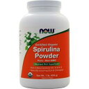 ●ご使用の目安　As a dietary supplement. take one level tablespoon or more times daily. mixed in water. fruit or vegetable juice. Consider taking this product in combination with NOW Bee Pollen. Lecithin and Chlorella.●英語商品名　Spirulina Powder - Certified Organic 1 lbs●メーカー名　NOW社●内容量　1ポンド●商品総重量　544.3g●成分内容（7g中)カロリー 25　総炭水化物 1.5g　タンパク質 4g　ナトリウム 100mg　オーガニックスピルリナ 7.0g　ベータカロテン 16000IU　チアミン 175mcg　リボフラビン 280mcg　ビタミンB12 4mcg　カルシウム 20mg　鉄 4mg　ガンマリノレン酸(GLA) 35mg　クロロフィル 90mg　100% Pure、100% Organic、and Non-Irradiated. Pesticide & Herbicide Free.　Contains no: sugar、salt、starch、yeast、wheat、gluten、corn、soy、milk、egg、shellfish or preservatives. Vegetarian/Vegan Product. 1) 広告文責　池田昭広　050-3593-7343 2) メーカー名　NOW FOODS 3) 原産国　アメリカ合衆国 4) 商品区分　健康食品　