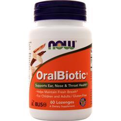 ●ご使用の目安　As a dietary supplement, take 1 lozenge 1 to 4 times daily. Allow lozenge to dissolve slowly and completely in mouth and swallow.●英語商品名　OralBiotic 60 lzngs●メーカー名　NOW社●内容量　60ロゼンジ●商品総重量　153.1g●成分内容（1ロゼンジ中)BLIS K12 Streptococcus salivarius 1billCFU　This product is formulated with 2 Billion Bacteria at time of manufacture. Keep refrigerated to maintain live bacteria counts.　 1) 広告文責　池田昭広　050-3593-7343 2) メーカー名　NOW FOODS 3) 原産国　アメリカ合衆国 4) 商品区分　健康食品　