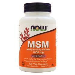 NOW　MSM(1000mg)　120カプセル