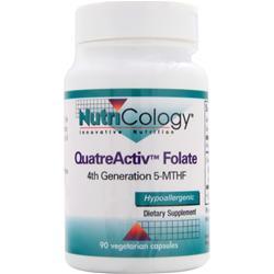 　As a dietary supplement, 1 capsule one or two times daily, or as directed by a healthcare professional.■英語商品名　QuatreActiv Folate 90 vcaps■メーカー名　NUTRICOLOGY社■内容量　90ベジカプセル■商品総重量　36.9g（1ベジカプセル中)5-Methyltetrahydrofolate (from (6S)-5-methyltetrahydrofolic acidglucosamine salt) 500 μg 125　Other Ingredients: Hydroxpropyl methylcellulose、microcrystalline cellulose、L-leucine.　　 　 1) 広告文責　池田昭広　050-3593-7343 2) メーカー名　Nutricology 3) 原産国　アメリカ合衆国 4) 商品区分　化粧品　　　
