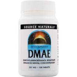 SOURCE NATURALSЁ@DMAE 351mg 100