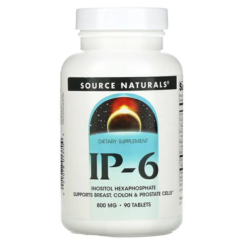 SOURCE NATURALS社　IP-6　800mg　90錠