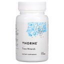 Thorne Research　微量ミネラル、90粒