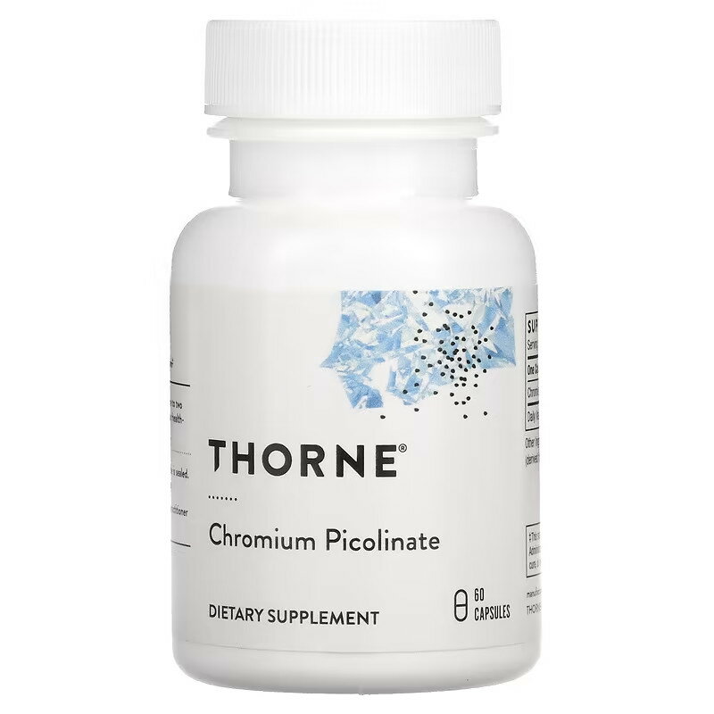 Thorne Research　ピコリン酸クロム、60粒