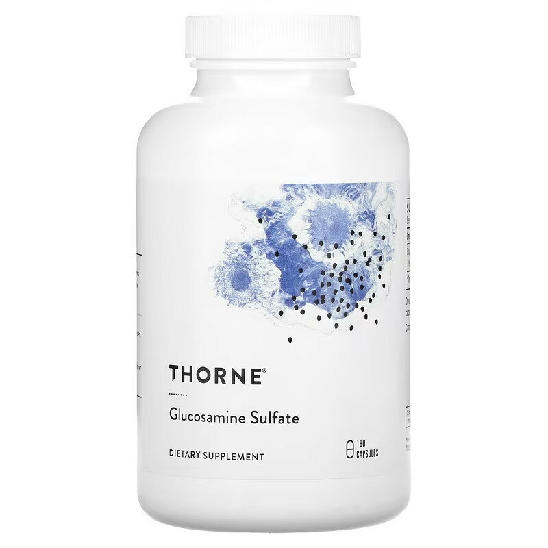Thorne Research　グルコサミン硫酸塩、180粒