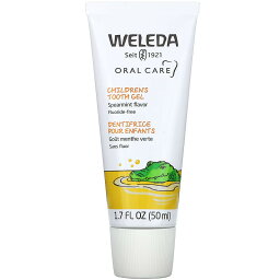 Weleda　子供用歯磨きジェル、スペアミント味、50ml（1.7液量オンス）