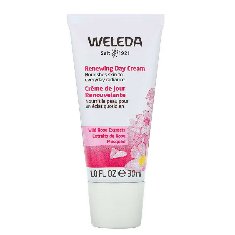 ヴェレダ ボディクリーム Weleda　リニューイングデイクリーム、ワイルドローズエキス、30ml（1.0液量オンス）