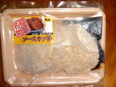 【福井名物ソースカツ丼セット☆鶏肉】2人前(6枚入)特製ソース付 【クール(冷凍)便発送】