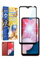 シズカウィル Galaxy A23 5G 用 ガラスフィルム 強化ガラス 保護フィルム フィルム 10Hドラゴントレイル ブルーライトカット SC-56C 用 SCG18 用 液晶保護フィルム 黒縁 1枚入り