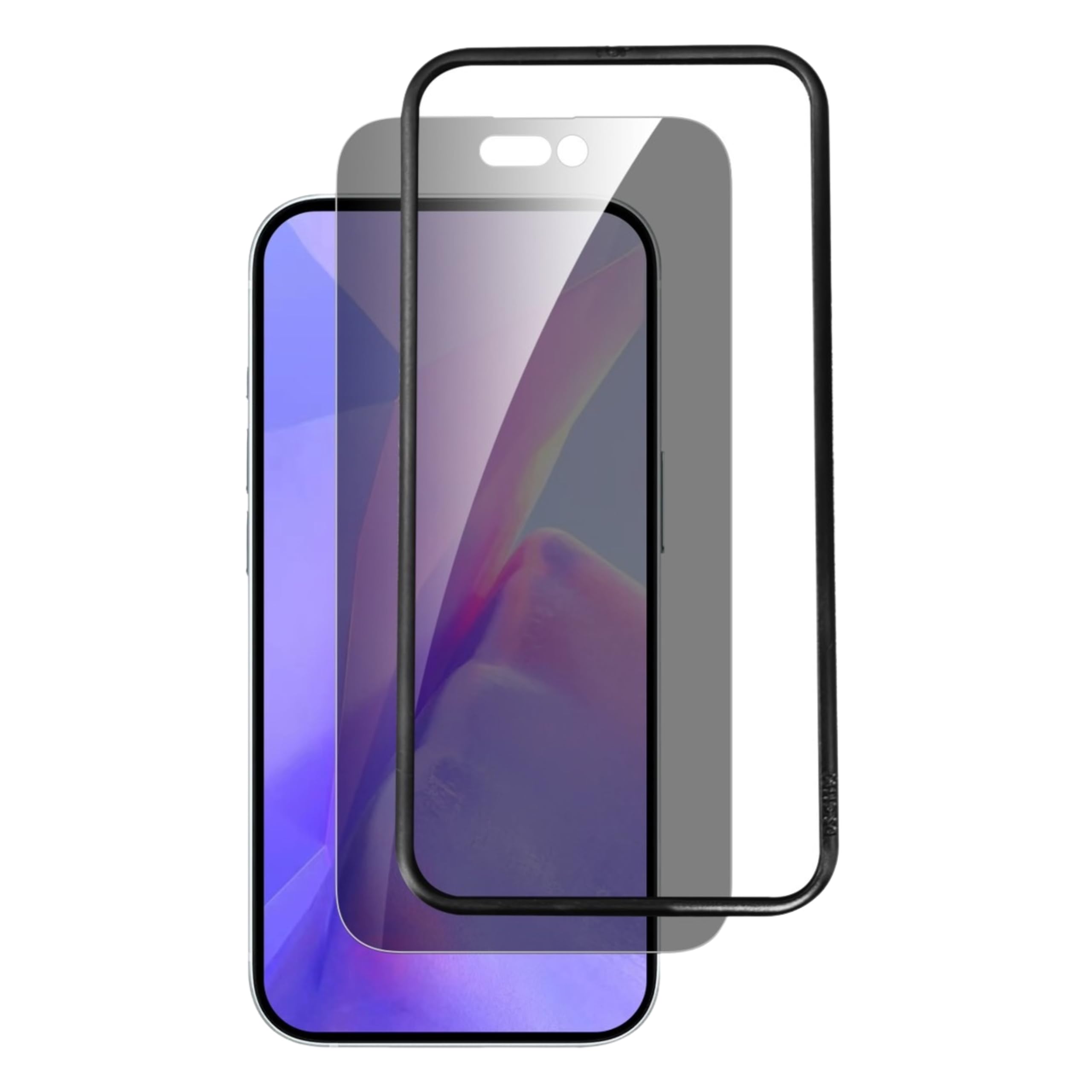 HAMAKEN WORKS iPhone 16 Plus 饹ե 2祻åɻ Ѿ׷ 150gŴ1mѵ ˢ쥹 6.7 դ 2.5D饦ɥå ɻ HW-PPG16BPL2