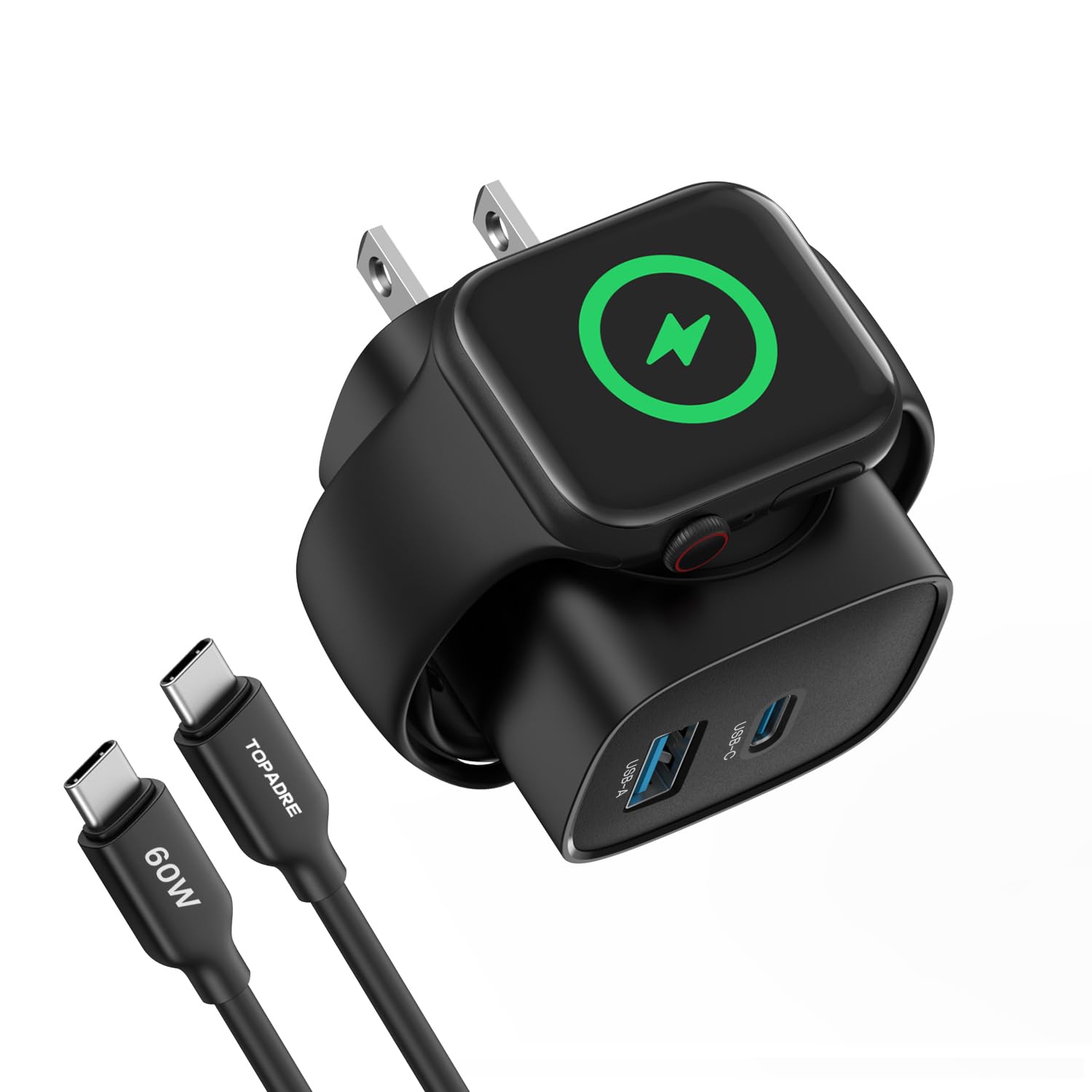 TOPADRE for åץ륦å Ŵ 3in1 Apple watch Ŵ б type-c 20W PD3.0 USB ...