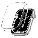 【2024改良ケース】TEMEDO 対応 アップルウォッチ カバー 42mm 対応 Apple Watch 10 ケース アップルウォッチ10 ケース PC素材 バンパー Apple Watch カバー フレーム 側面 衝撃防止 液晶部分覆わないタイ(2)