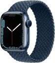 コンパチブル apple watch バンド ブレイデッドソロループ 柔らかいシリコーン糸混紡リサイクルヤーン素材 ステンレス留め具 編組バンド apple watch ultra/8/7/6/5/4/3/2/1/SE対応 通気性 38mm/40mm/41mm 42mm
