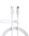 Anker 543 エコフレンドリー USB-C & USB-C ケーブル 植物由来素材 240W 急速充電 iPhone 16 / 15 MacBook Pro iPad Pro iPad Air 5 Galaxy S24 各種対応 (1.8m ホワイト)