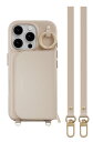 【MagEasy】 iPhone 16 Pro 対応 ケース MagSafe 対応 ショルダー ストラップ 付き カード 収納 レザー スマホケース カードケー...