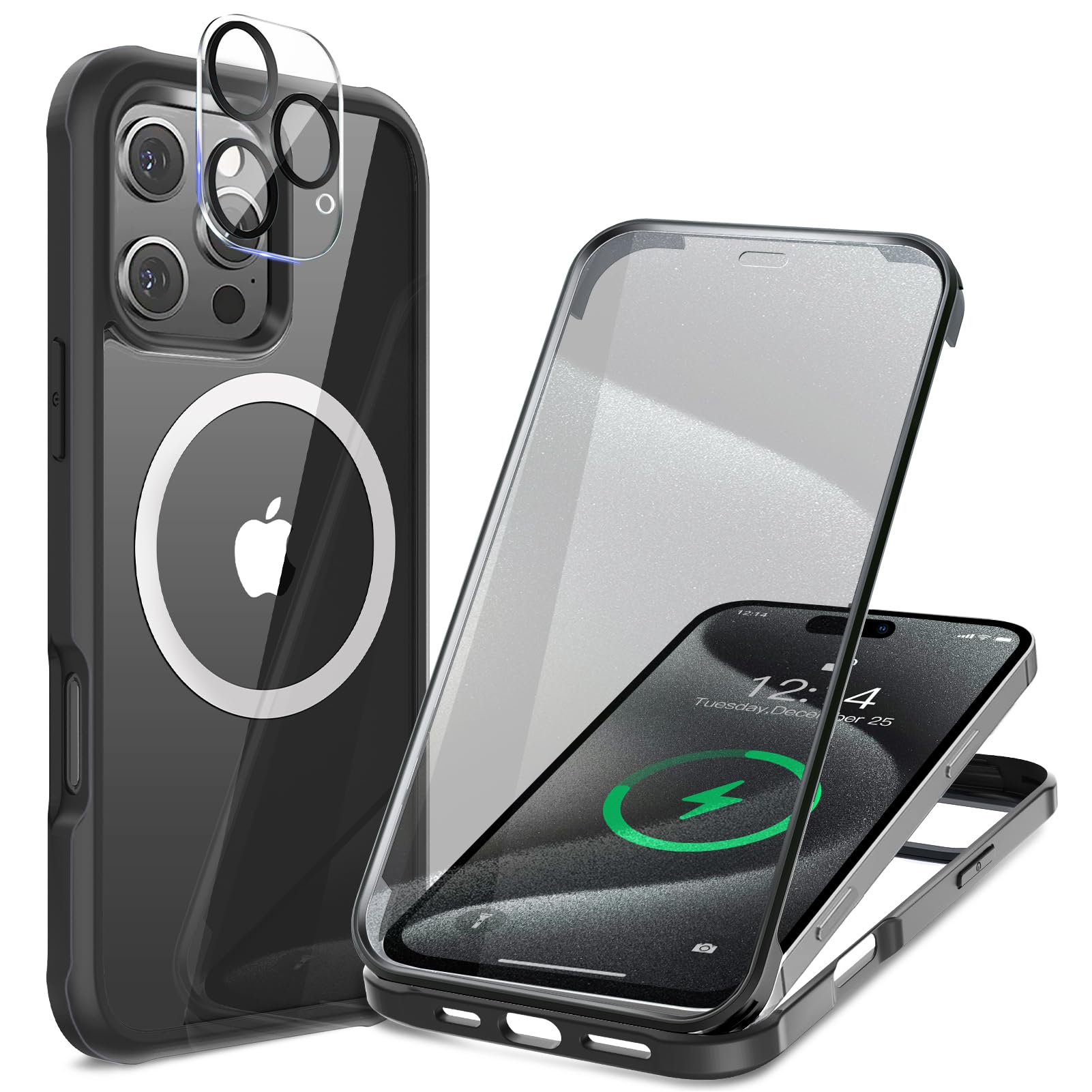 ξ̶饹ðŪѾ׷HAUTRKBG iPhone 16 Pro Max   ꥢ ݸ [MagSafeб...