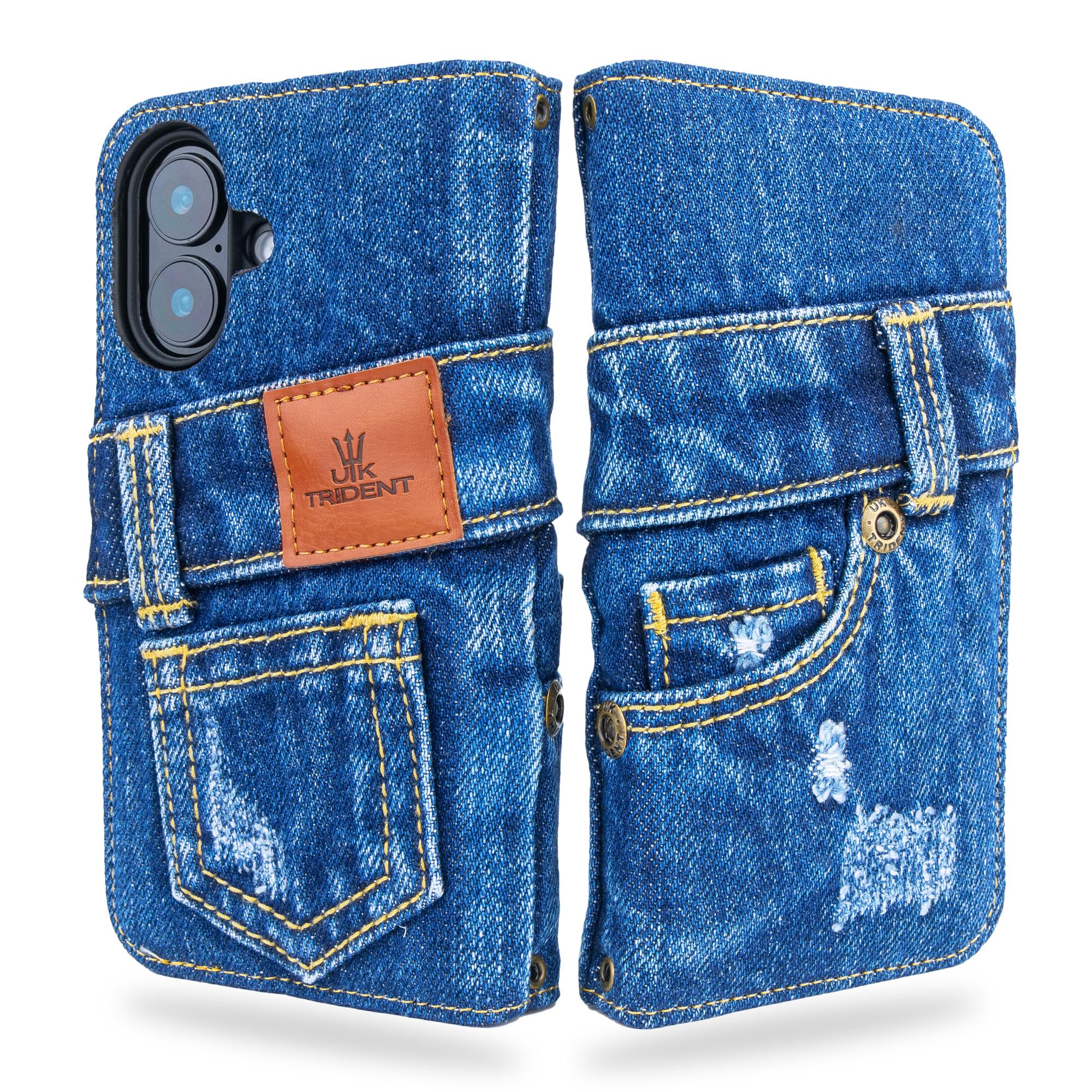 UK Trident ǥ˥ iPhone16 Ģ ޥۥ iPhone (ե16  6.1б ...