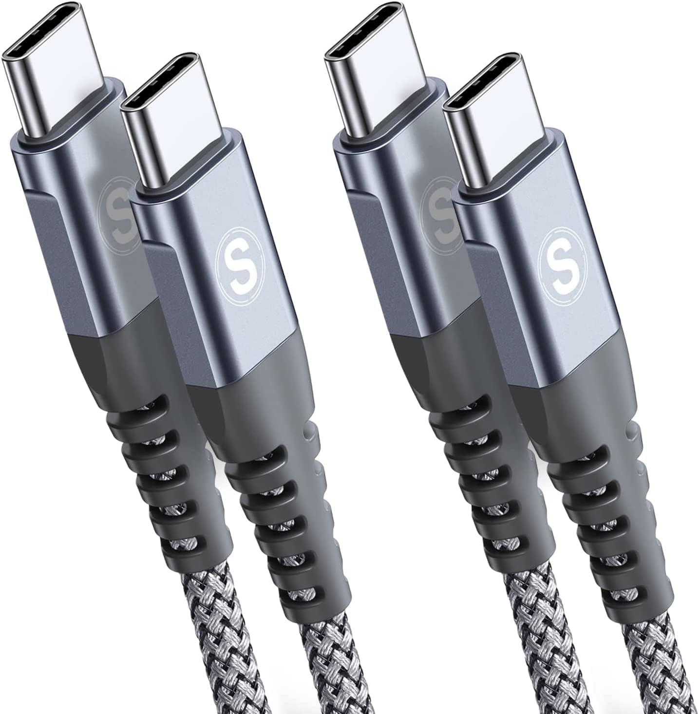 USB Type C to Type C ֥ 5M/2ܥå PDб 60W®š iPhone 16/iPhone 15 ...