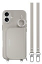【MagEasy】 iPhone 16 Plus 対応 ケース MagSafe 対応 ショルダー ストラップ 付き カード 収納 レザー スマホケース カードケ...