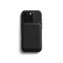 Bellroy Mod Phone Case + Wallet iPhone 16 Pro用 薄型のiPhoneレザーケース スマホウォレット - Black