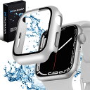 TALENANA Apple Watch 用 防水ケース series 7/series 8/series 9 41mm アップルウォッチ保護カバー ガラスフィルム 一体型 防水 防塵 PC素材 タッチ感良好 アップルウォッチ 用 カバー 全面保護 高透過率 指