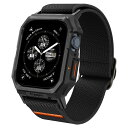 Apple Watch バンド Apple Watch Series 9/8/7 45mm コンパチブル ソロループ スポーツ 調整可 ファブリック 一体型 軽量 速乾 柔軟 バンド腕時計 時計バンド ライト・フィット・プロ ACS07103 (マット・ブ
