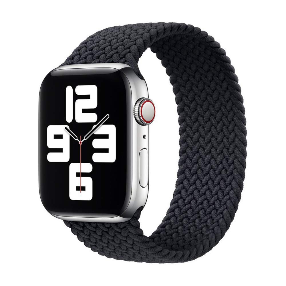 樂天商城 - コンパチブル apple watch アップルウォッチ用バンド iwatch 柔らかいシリコーン糸混紡リサイクルヤーン素材 ブレイデッドソロループ 編組バンド apple watch ultra/8/7/6/5/4/3/2/1/SEに対応 通気性 38mm/40