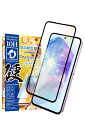 シズカウィル Galaxy A55 5G 用 ガラスフィルム 強化ガラス 保護フィルム フィルム 10Hドラゴントレイル ブルーライトカット SC-53E 用 SCG27 用 液晶保護フィルム 黒縁 1枚入り