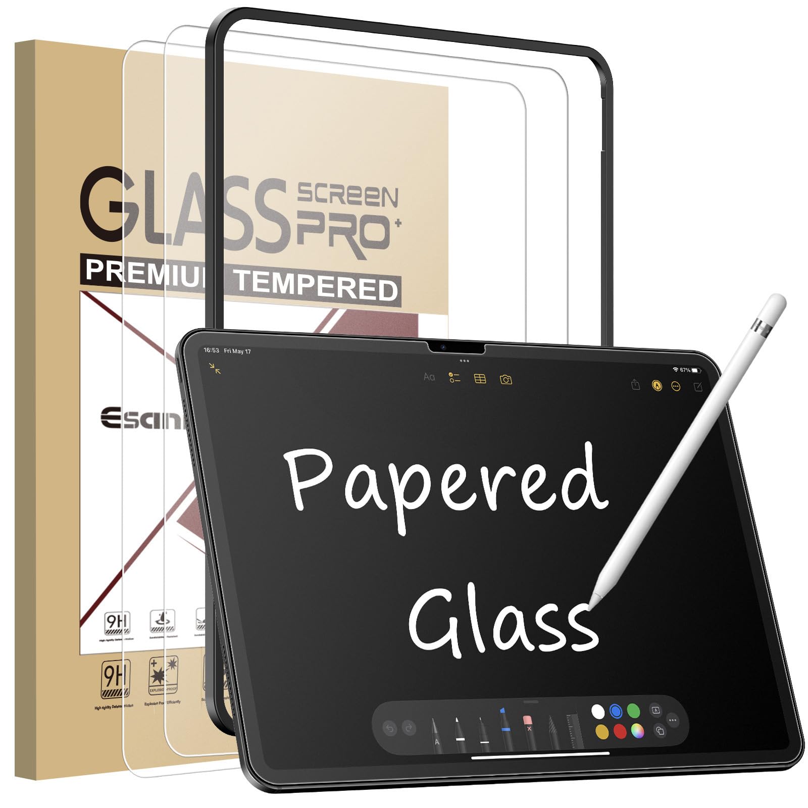 2Esanik iPad Air 132024 M2 ե 饹ե ڡѡե Τ褦 Ѿ׷...