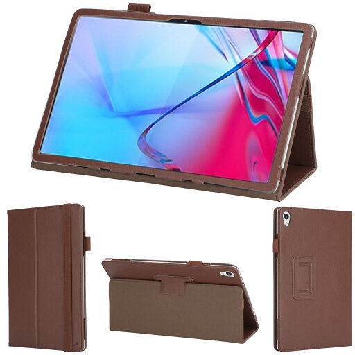 wisers Lenovo Tab P11 5G LET01 専用タブレットケース (ブラウン) 11インチ 対応 (タッチペン/保護フィルム 付き/スタンドタイプ) タブレットカバー 2023 新型 wisers Lenovo Tab P11 5G LET01 専用タブレットケース (ブラウン) 11インチ 対応 (タッチペン/保護フィルム 付き/スタンドタイプ) タブレットカバー 2023 新型